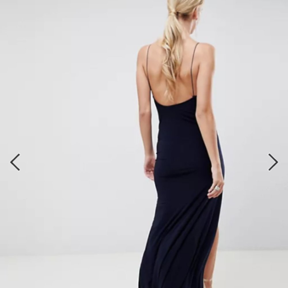ASOS DESIGN Slinky Maxi Dress